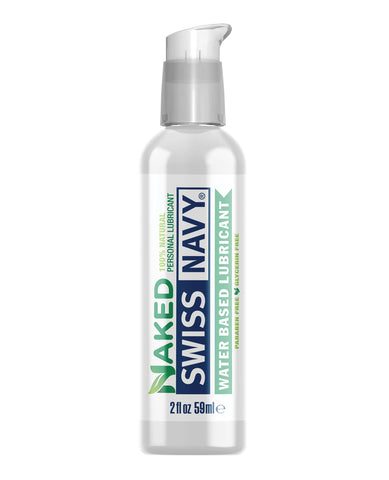 Swiss Navy Naked All Natural Lubricant - 2 oz