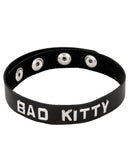 Spartacus BAD KITTY Leather Collar - Black