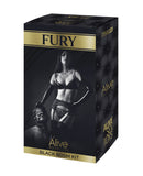 Alive Fury 10 Pc BDSM Kit - Black