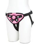 Lux Fetish Strap On Harness - Pink