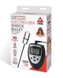Lux Fetish Electro Sex Shock Bullet w/Remote