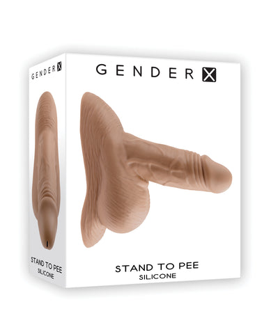 Gender X Silicone Stand To Pee - Tan