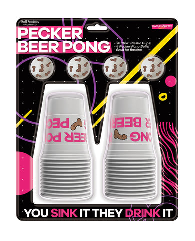 Pecker Beer Pong Balls -  4 pk
