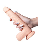 Luis App Controlled Realistic 8.5" Thrusting Dildo Vibrator w/Clit Licker - Ivory