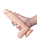 Paxton App Controlled Realistic 7.5" Thrusting Dildo Vibrator - Ivory