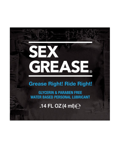 Sex Grease Water Based - 4ml Foil