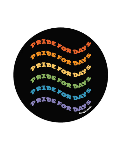 Pride For Days Sticker - Pack of 3