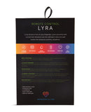 Nu Sensuelle Lyra Remote & App Enabled Panty Vibe - Black