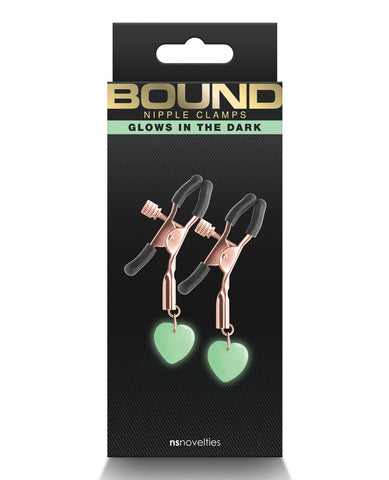 Bound G3 Nipple Clamps - Rose Gold