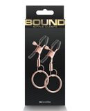 Bound C2 Nipple Clamps - Rose Gold