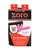 Perfect Fit Zoro 6.5" Strap On w/Case - Pink