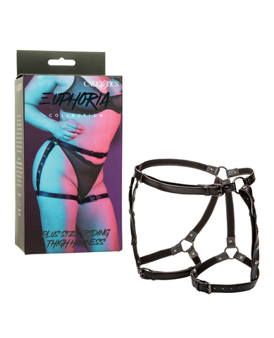 Euphoria Collection Plus Size Riding Thigh Harness