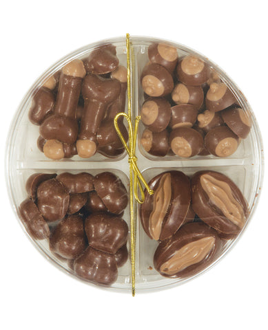 Small Assortment 4 Styles In Round Pack - Milk Chocolate