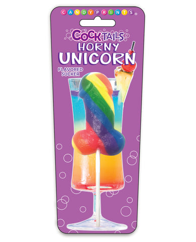 Cocktails Flavored Sucker - Horny Unicorn