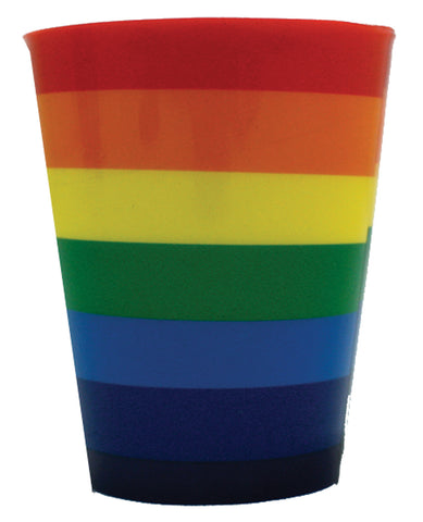 Rainbow Plastic Shot Glass