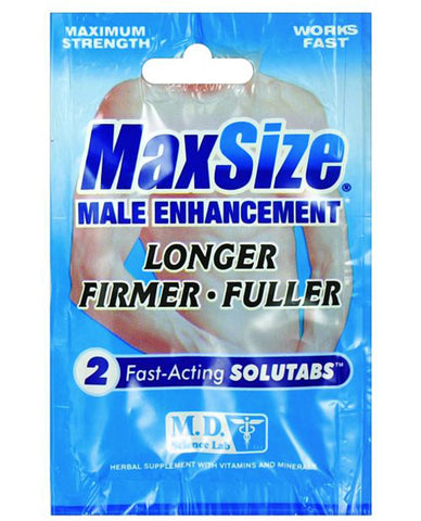 Max Size - 2 Caplet Packet