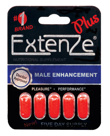 ExtenZe Plus Male Enhancement - 5 Tablet Blister