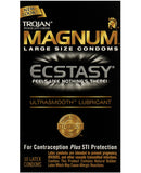 Trojan Magnum Ecstasy Condoms - Box of 10