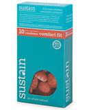 Sustain Condoms Comfort Fit - Pack of 10