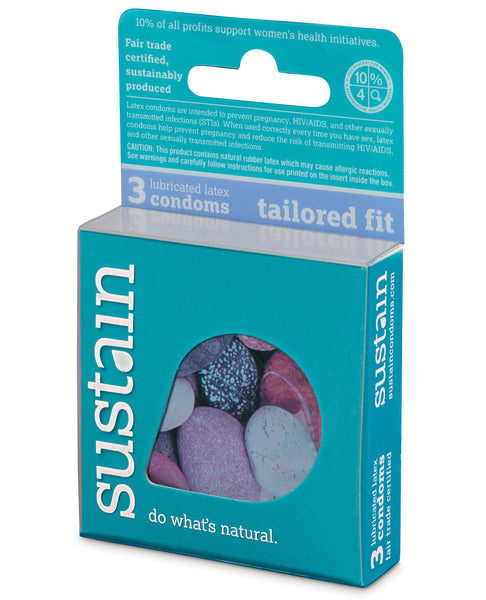 Sustain Condoms Tailored Fit - Pack of 3