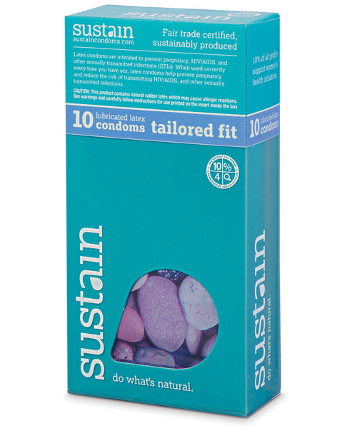 Sustain Condoms Tailored Fit - Pack of 10