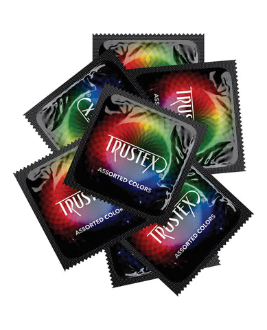 Trustex Colored Condoms - Asst. Colors Box of 1000