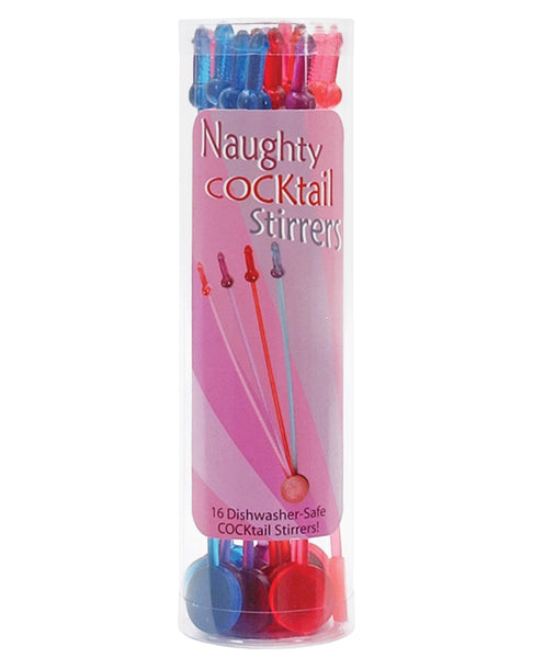Naughty Cocktail Stirrers - Set of 16