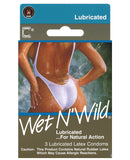 Contempo Wet & Wild Condom - Box of 3