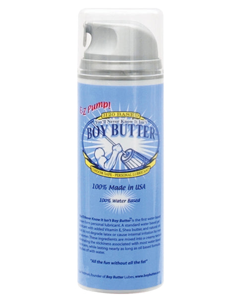 Boy Butter Ez Pump H2O Based - 5 oz