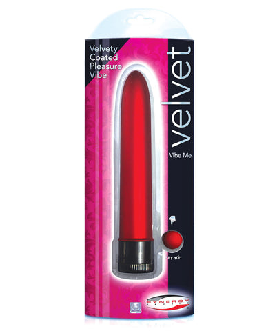 Velvet Vibe Me  - Red
