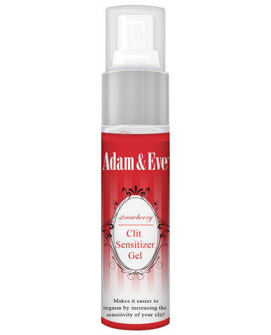 Adam & Eve Clit Sensitizer - 1 oz Strawberry, Sexual Enhancers,- www.gspotzone.com
