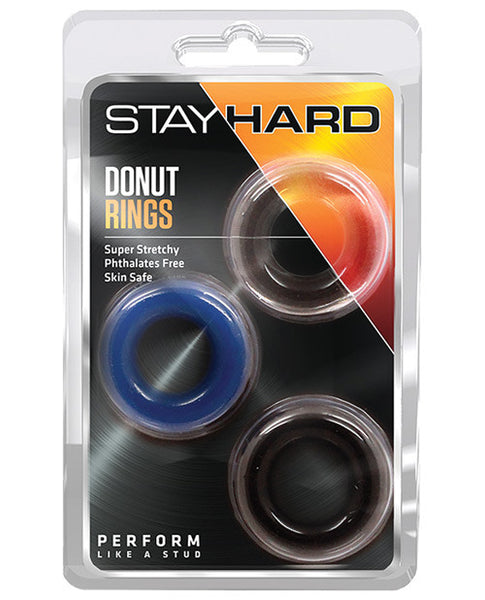 Blush Stay Hard Donut Rings 3 Pack - www.gspotzone.com