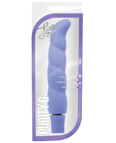 Blush Purity G Silicone Vibrator - Purple