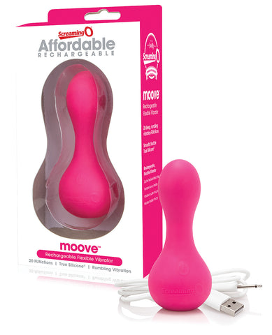 Screaming O Affordable Rechargeable Moove Vibe - Pink
