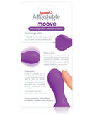Screaming O Affordable Rechargeable Moove Vibe - Purple
