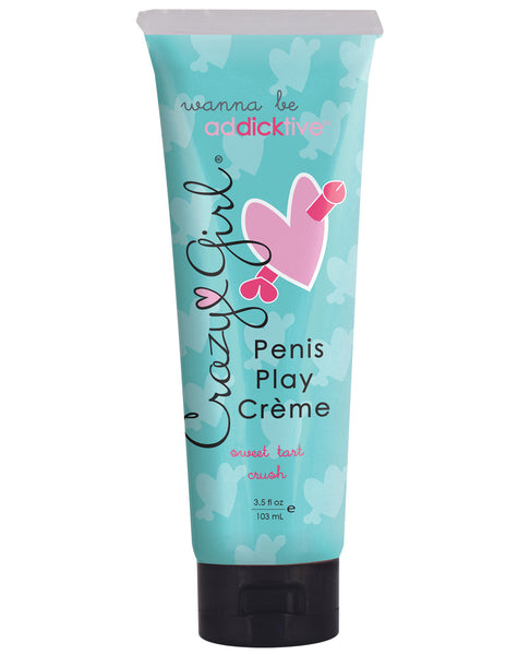 Crazy Girl Penis Play Creme - 3.5 oz Sweet Tart Crush