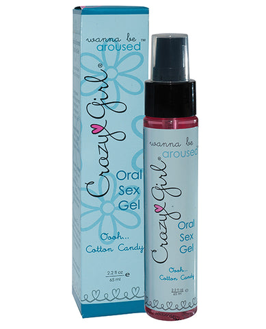 Crazy Girl Wanna Be Aroused Oral Sex Gel - Cotton Candy