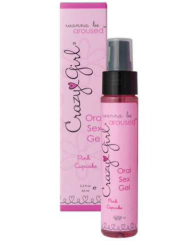 Crazy Girl Wanna Be Aroused Oral Sex Gel - Pink Cupcake