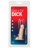 3" Ballsy Dick - White, Dongs & Dildos,- www.gspotzone.com