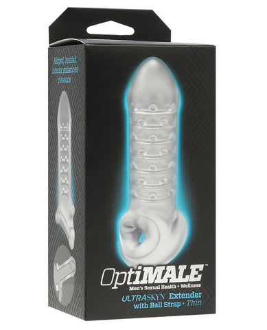 OptiMale Extender w/Ball Strap Thin - Frost