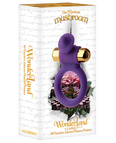 Wonderland The Mystical Mushroom C Ring - 10 Function Purple