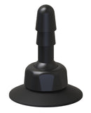 Vac-U-Lock Deluxe 360 Swivel Suction Cup Plug - Black