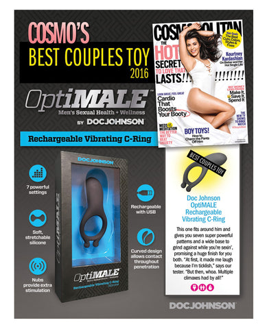 Promo OptiMale Featured in Cosmo Sign