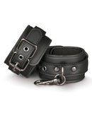 Easy Toys Leather Handcuffs - Black