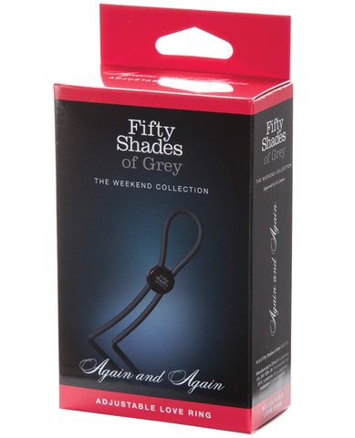 Fifty Shades of Grey Again and Again Adjustable Love Ring