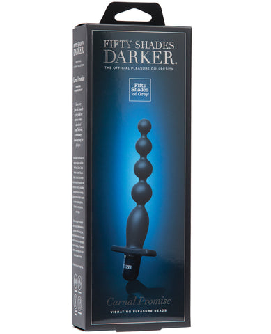 Fifty Shades Darker Carnal Promise Vibrating Anal Beads
