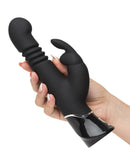 Fifty Shades of Grey Greedy Girl Rechargeable Thrusting G Spot Rabbit Vibrator - Black