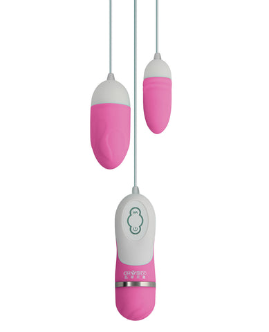 GigaLuv Dual Vibra Bullets 10 Functions - Pink