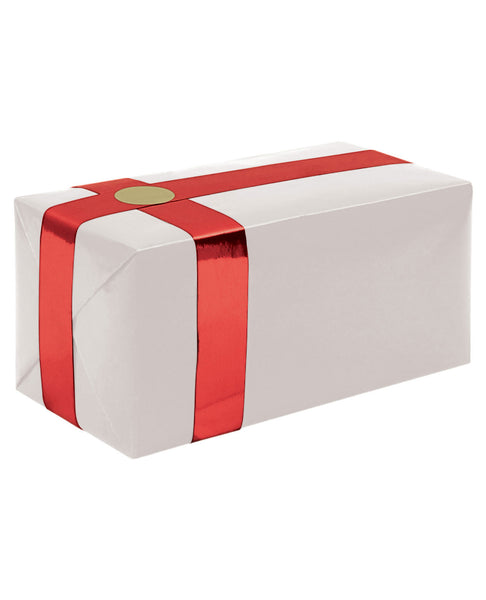 Gift Wrapping For Your Purchase (White w/Red Ribbon) -Extra Day to Ship
