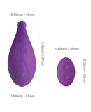Lia Wearable Panty Vibrator with Wireless Remote Control - Purple